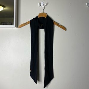Free People Black Skinny Scarf